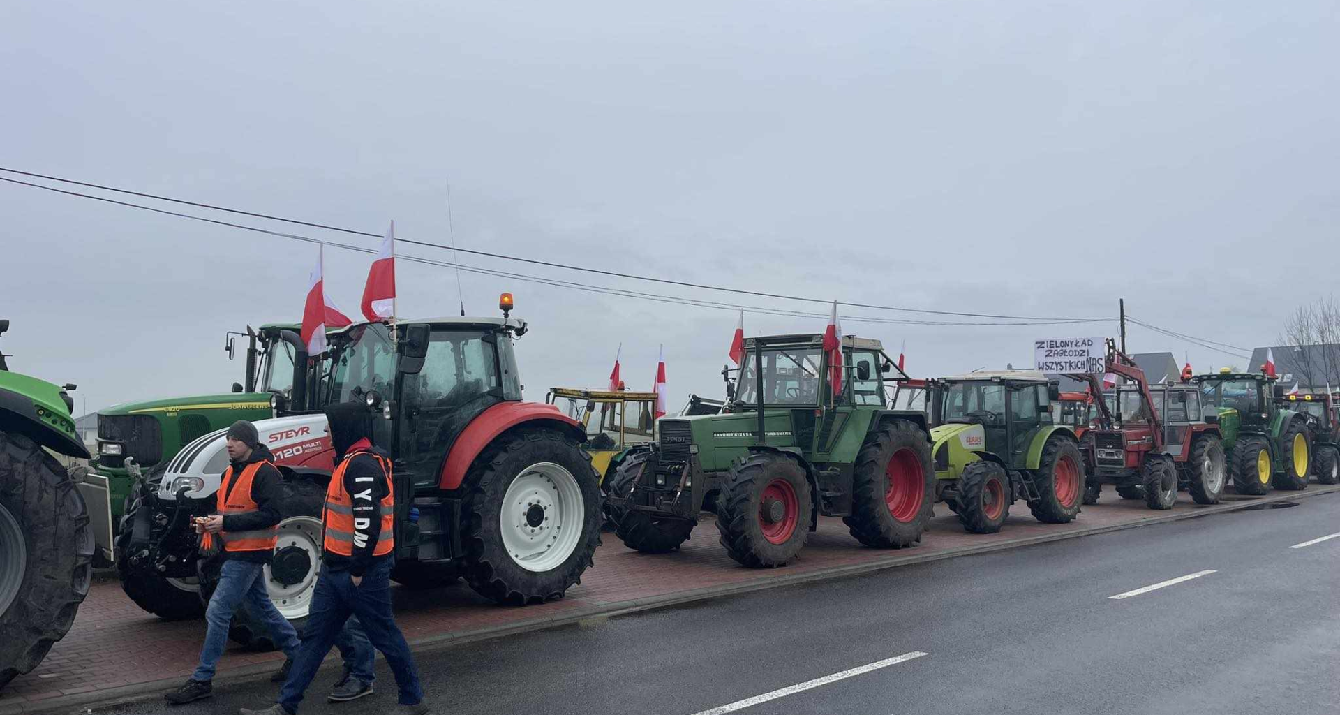 20 февраля фермеры с протестом двинутся в сторону Варшавы