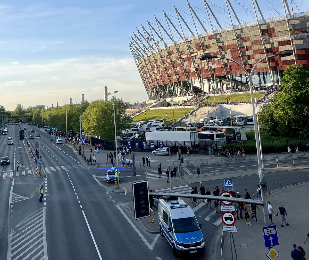 Изменение в организации дорожного движения в окрестностях PGE Narodowy