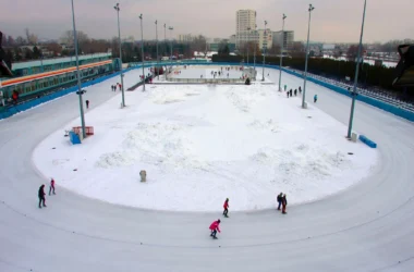 Ледовый каток Stegny в Варшаве