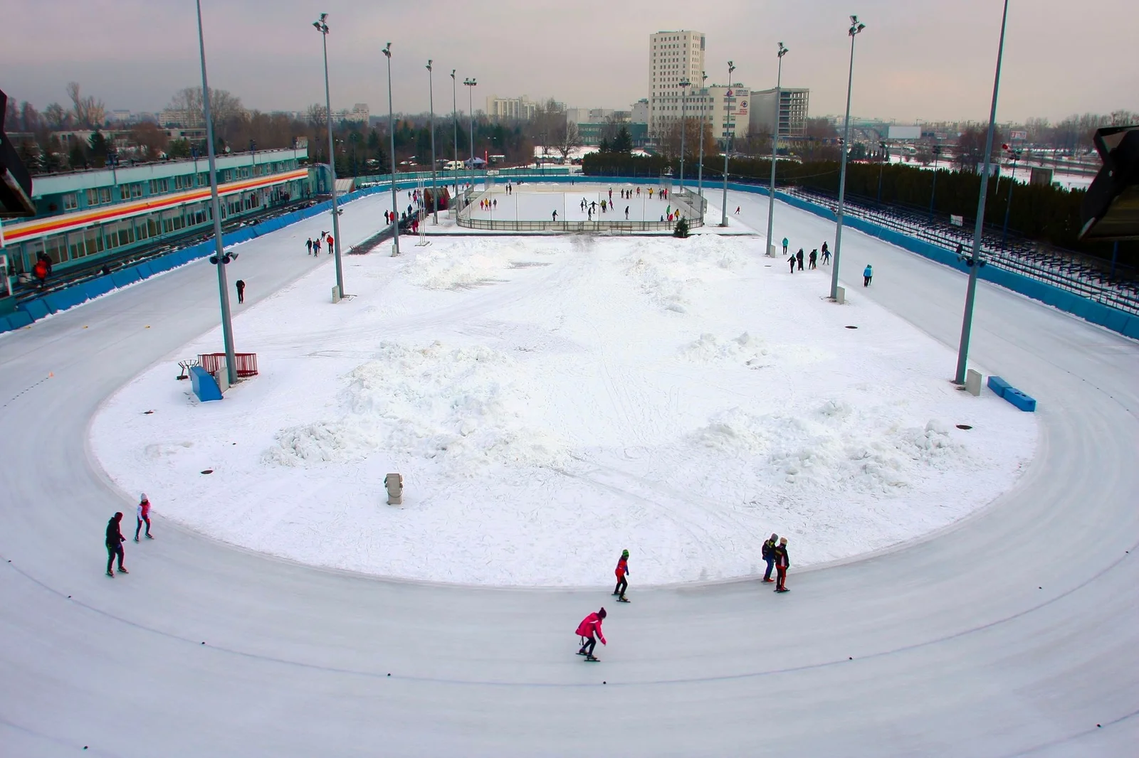 Ледовый каток Stegny в Варшаве