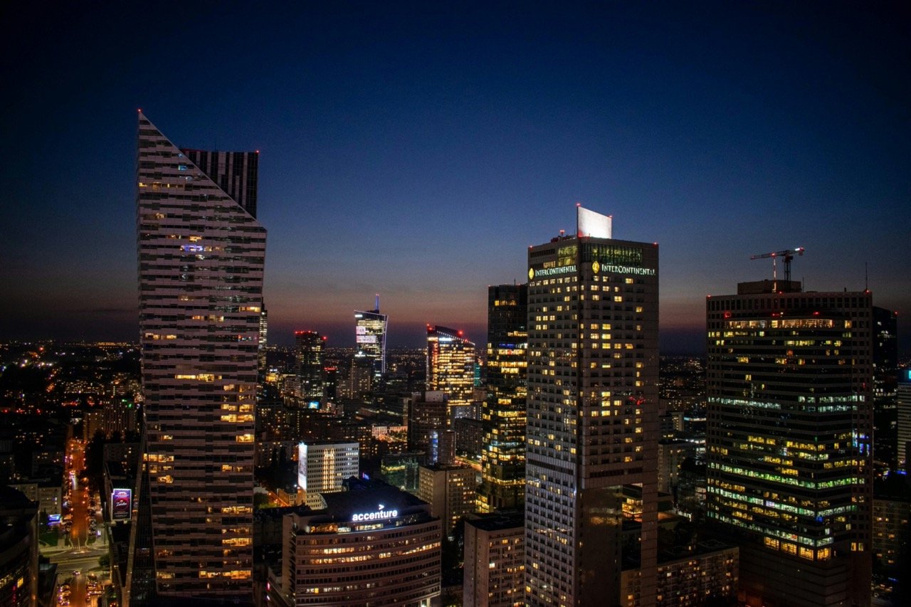 Варшава с высоты