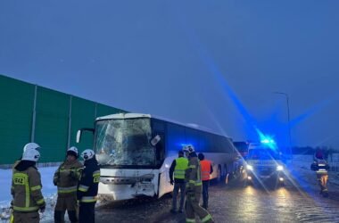 автобусы попали в ДТП, Польши